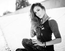 Load image into Gallery viewer, Red Leather and Chain ID Bracelet by The Urban Charm