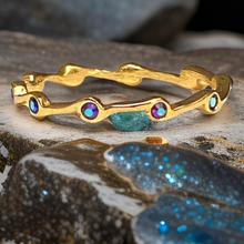 Load image into Gallery viewer, Alexandrite Birthstone Stacker Ring by The Urban Charm
