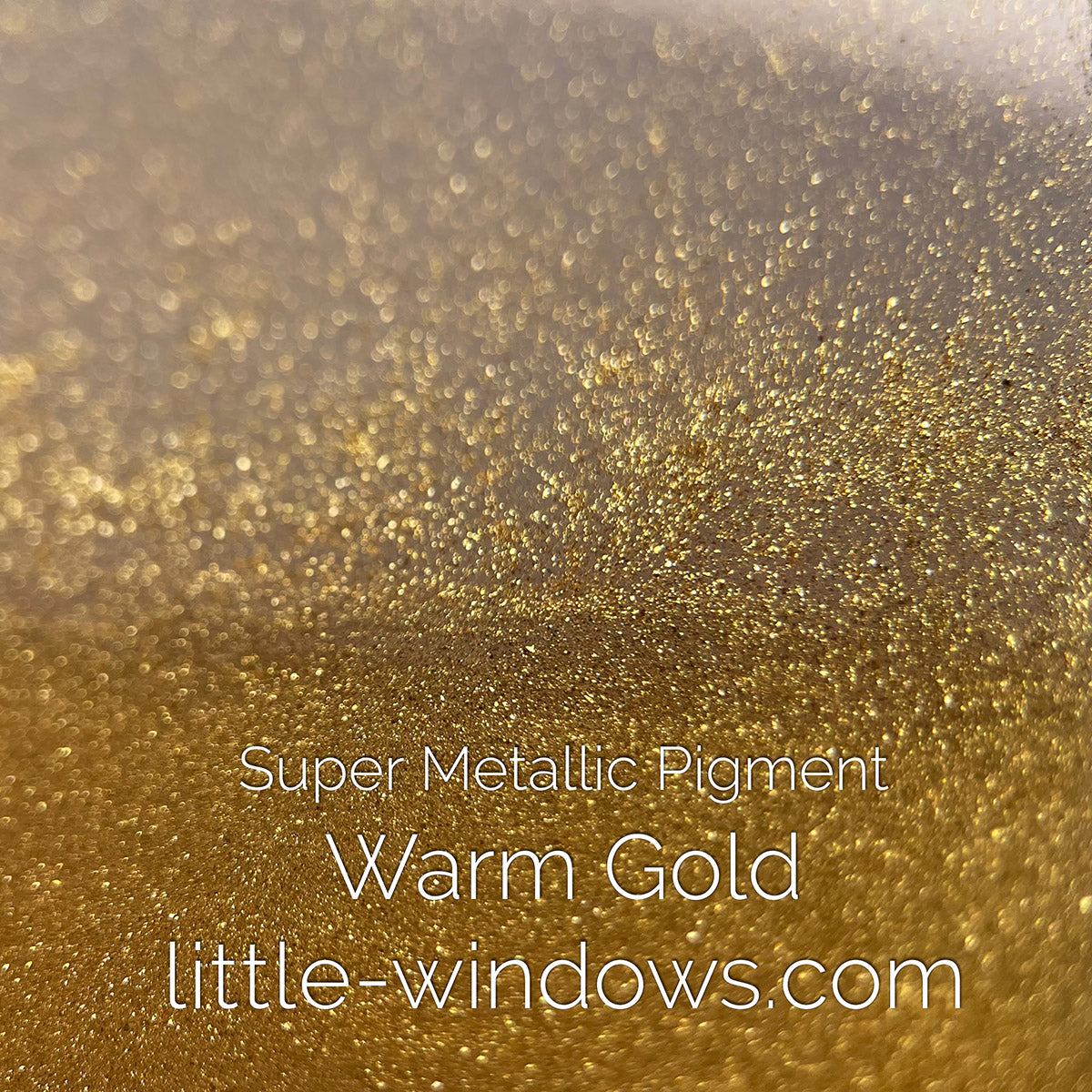 Super Metallic Pigment - Warm Gold 25g by weight