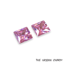 Load image into Gallery viewer, Pink Tourmaline Cubic Zirconia AAA quality Lab-grown Gemstone Loose Stone
