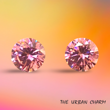 Load image into Gallery viewer, Pink Tourmaline Cubic Zirconia AAA quality Lab-grown Gemstone Loose Stone
