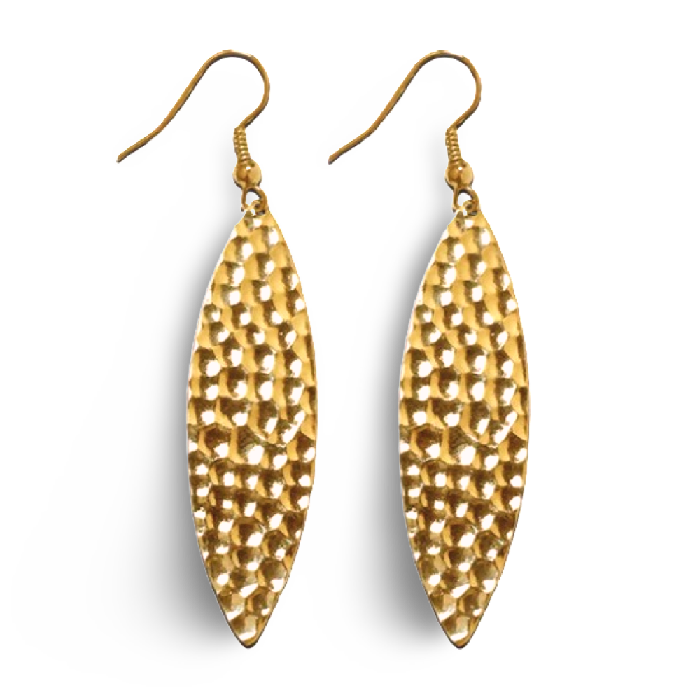 Navette Medium Dangle Earrings