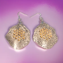 Load image into Gallery viewer, Crystal Full Moon Earrings
