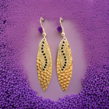 Load image into Gallery viewer, Navette Sun Rays Earrings
