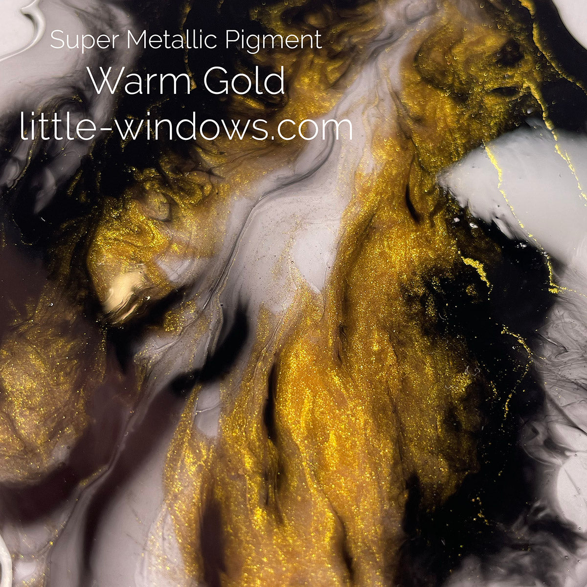 Super Metallic Pigment - Warm Gold 25g by weight