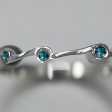 Load image into Gallery viewer, Zircon Birthstone Stacker Ring
