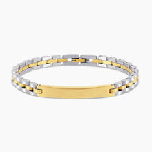 Load image into Gallery viewer, Men&#39;s Jubilee Bracelet with Engraved Bar
