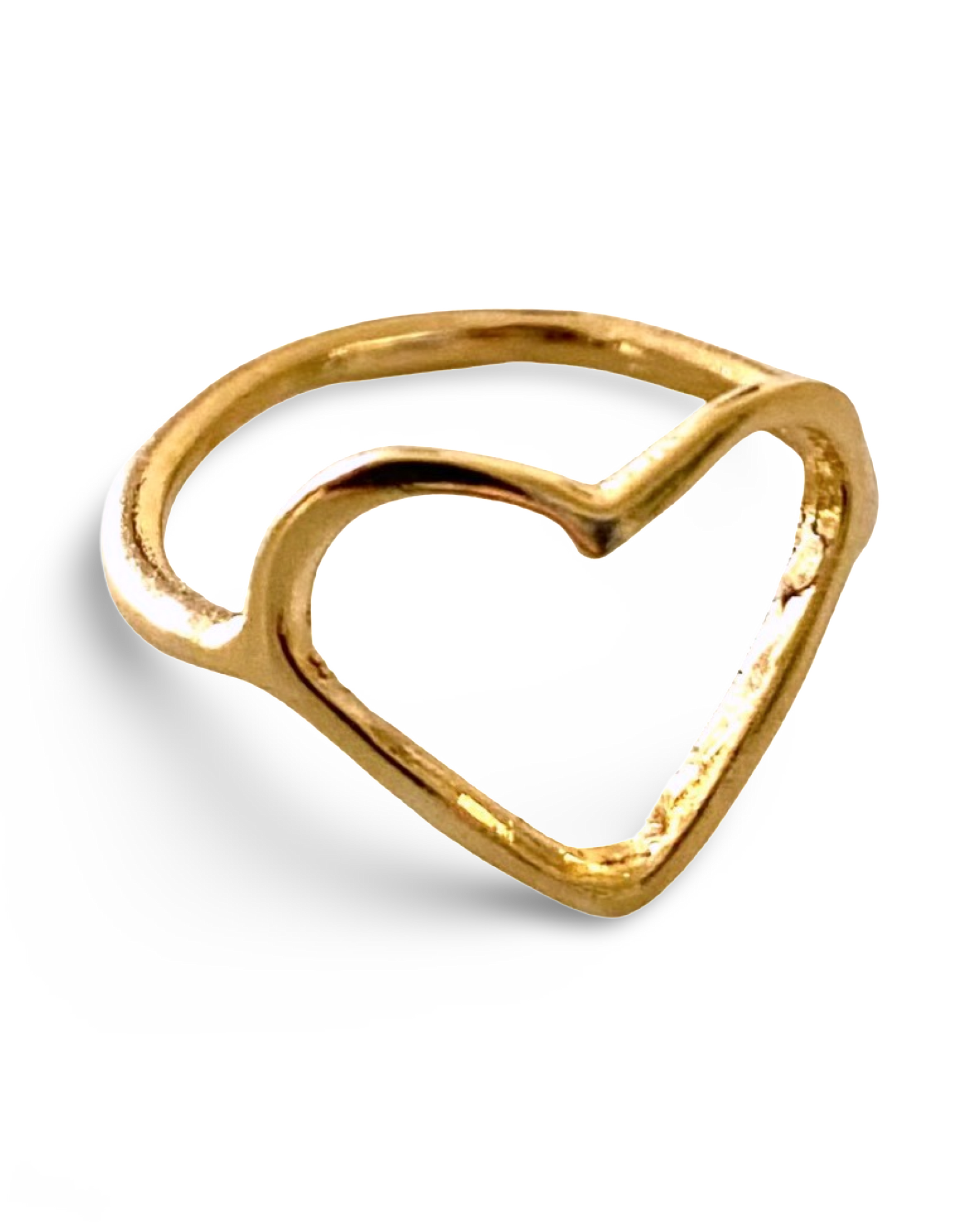 Heart Shaped Ring by The Urban Charm