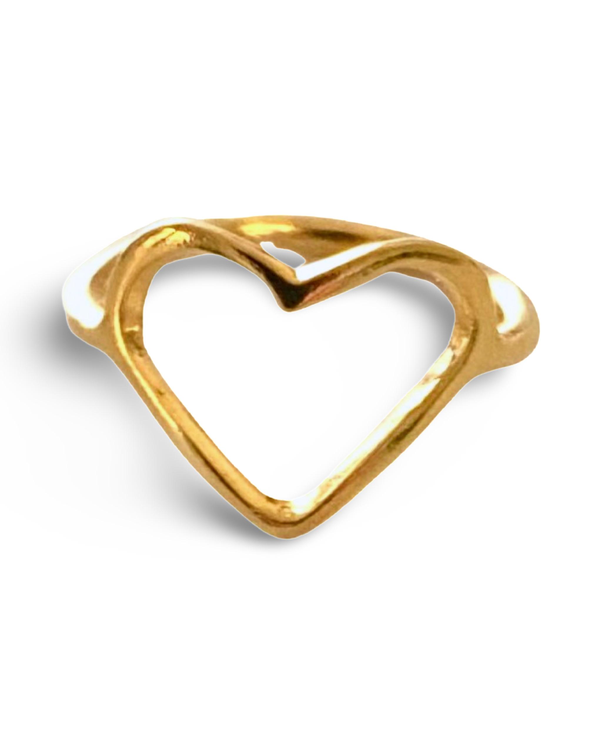 Heart Shaped Ring by The Urban Charm
