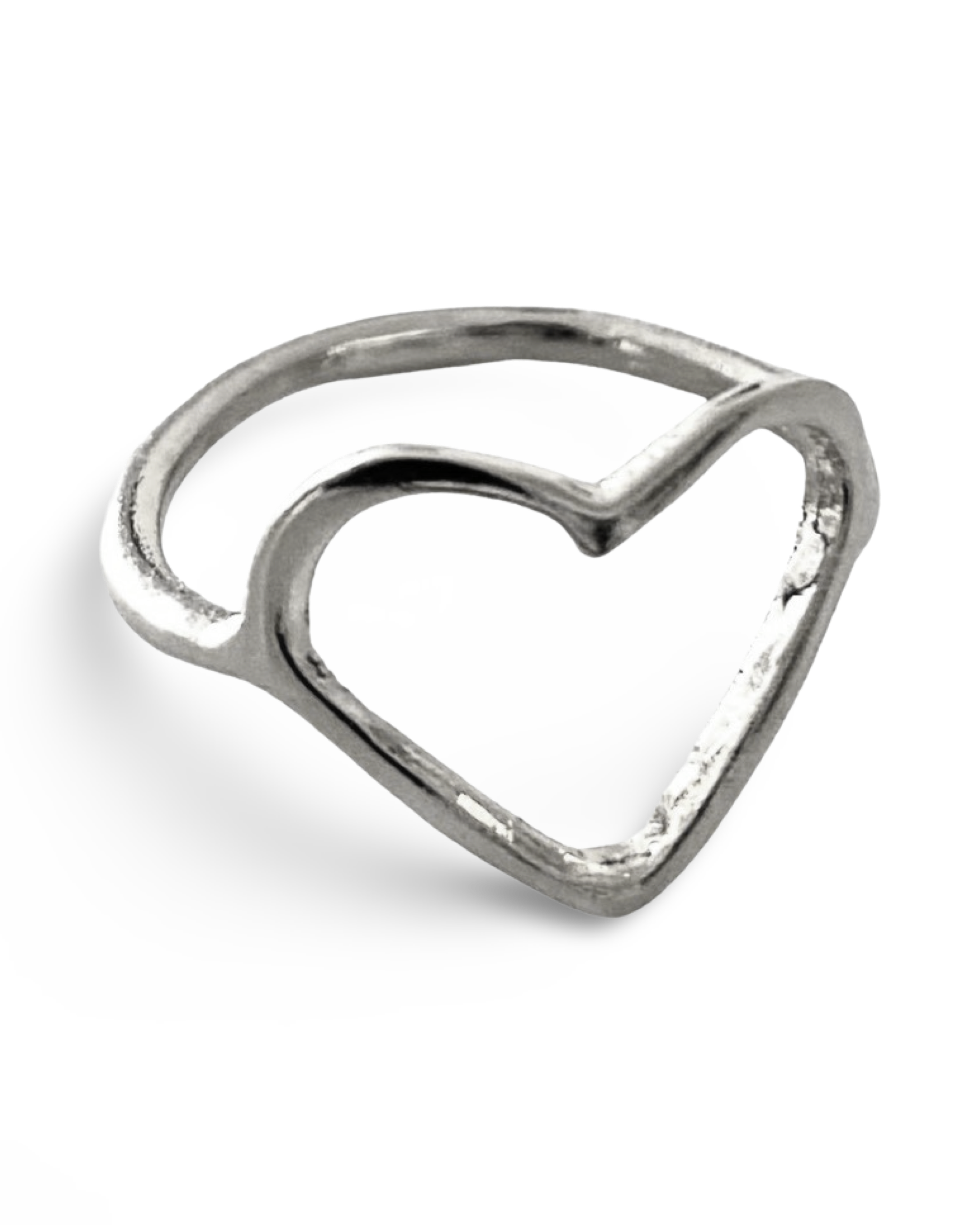 Heart Shaped Ring by The Urban Charm