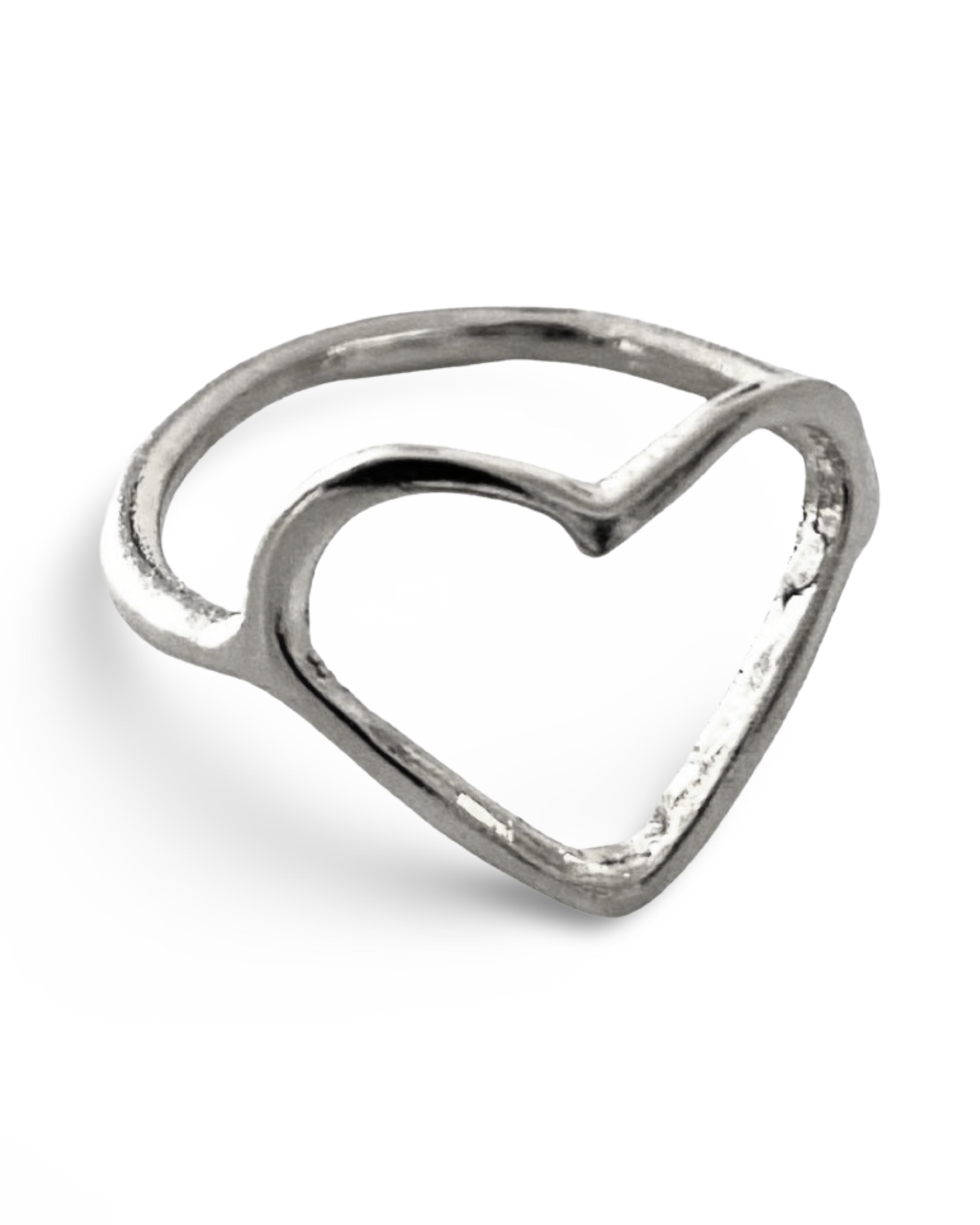 Heart Shaped Ring by The Urban Charm