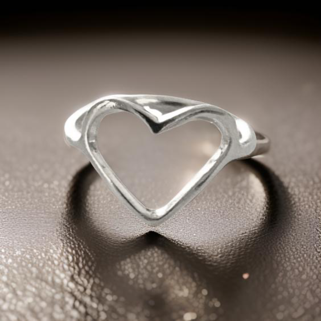 Heart Shaped Ring by The Urban Charm