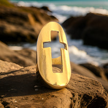 Load image into Gallery viewer, Cross Shield Ring
