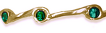 Emerald Birthstone Stacker Ring