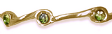 Peridot Birthstone Stacker Ring