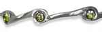 Peridot Birthstone Stacker Ring