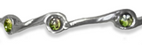 Peridot Birthstone Stacker Ring