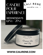 Load image into Gallery viewer, Candle Pour Experience - WEDNESDAY, OCTOBER 29th from 6pm to 7:30pm
