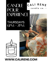 Load image into Gallery viewer, Candle Pour Experience - WEDNESDAY, OCTOBER 29th from 6pm to 7:30pm
