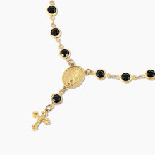 Load image into Gallery viewer, Onyx Rosary Anklet
