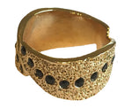 Gold Crystal Sandy Ring