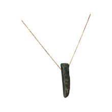 Load image into Gallery viewer, Natural Raw Green Aventurine Gemstone Necklace by The Urban Charm
